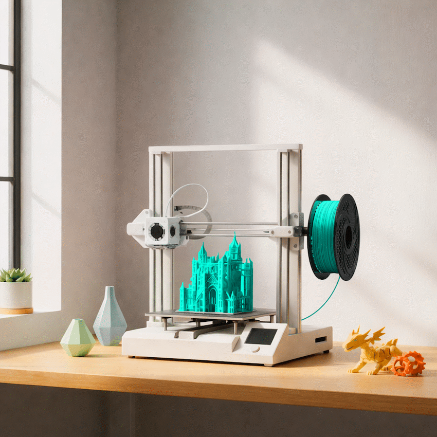 SA Filament PLA Plus Chrome Filament 1kg - Green