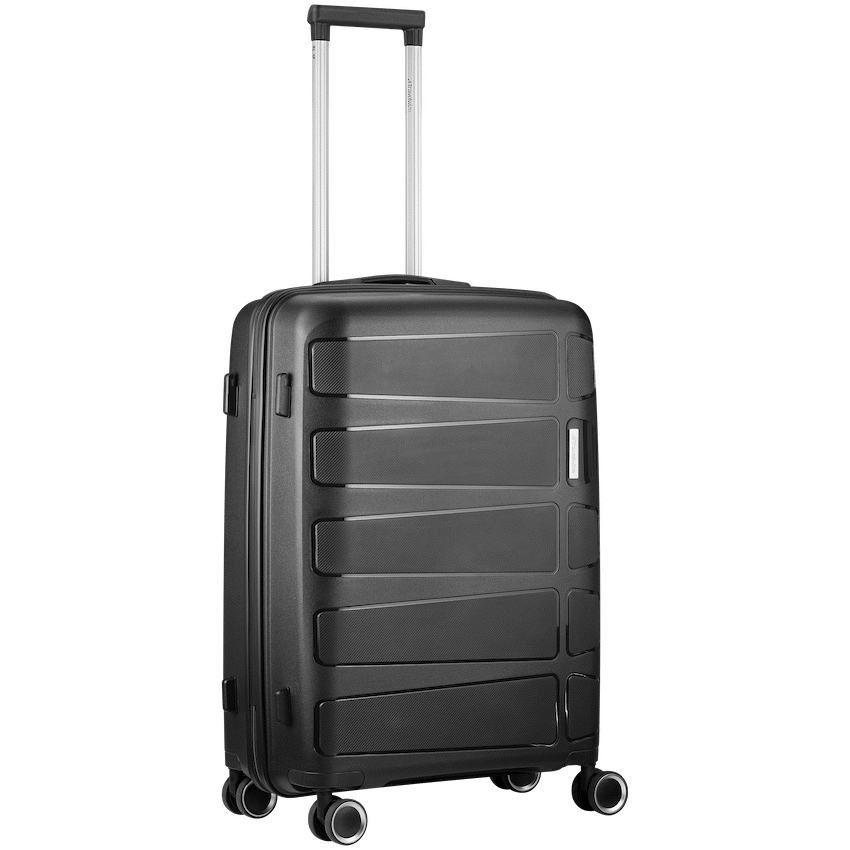 Travelwize Tourer PP 65cm 4-wheel Spinner Luggage Black
