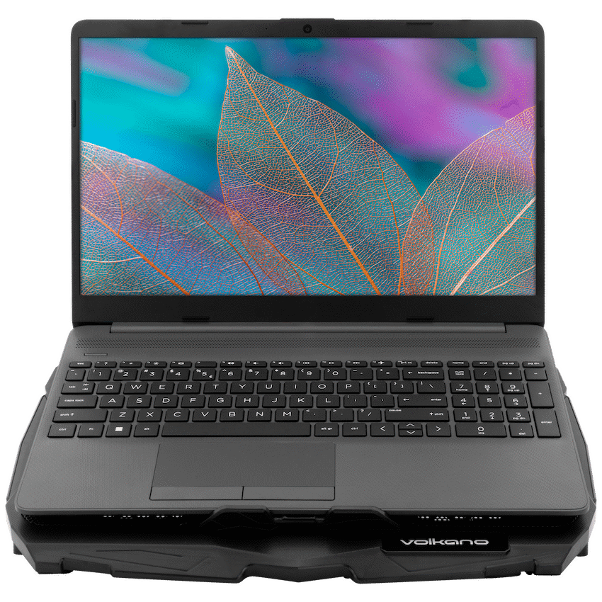 Volkano Glacier Series Upright Notebook Cooling Stand with Dual Fans