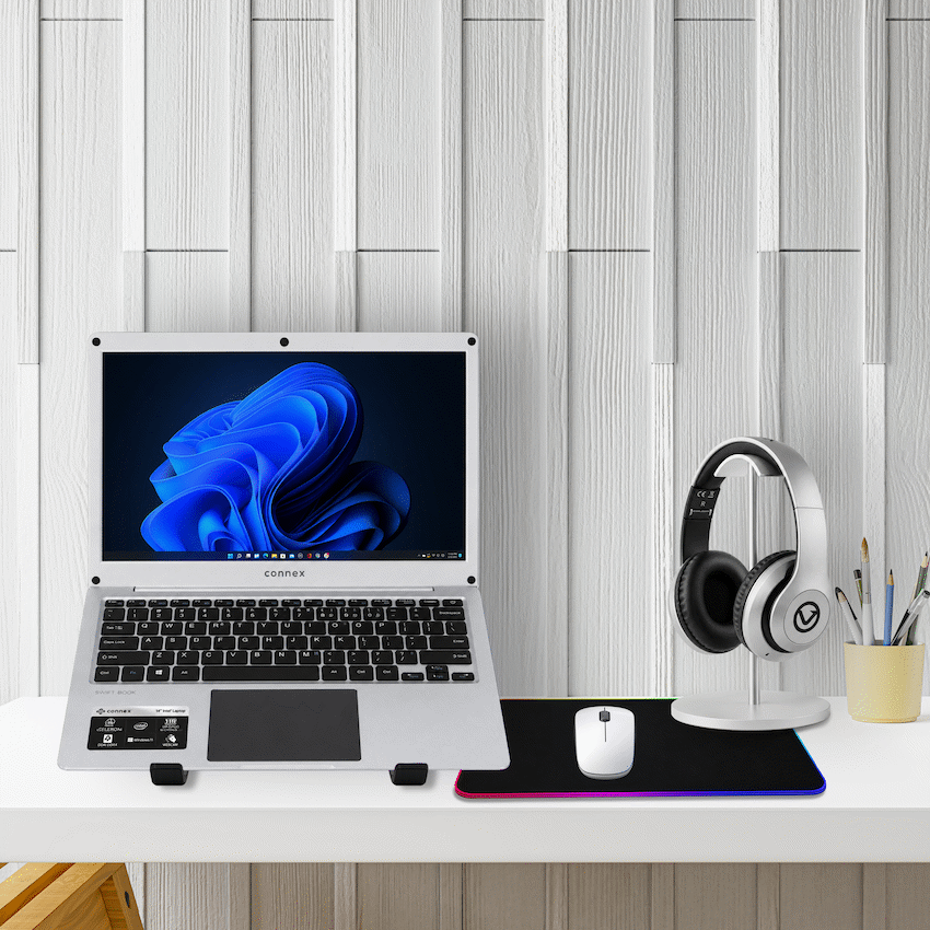 Connex  + MouseP, Stand and Headphone Bundle