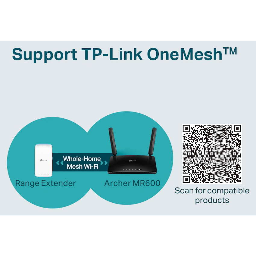 TP-Link Archer MR600 AC1200 4G LTE Cat6 Gigabit Router