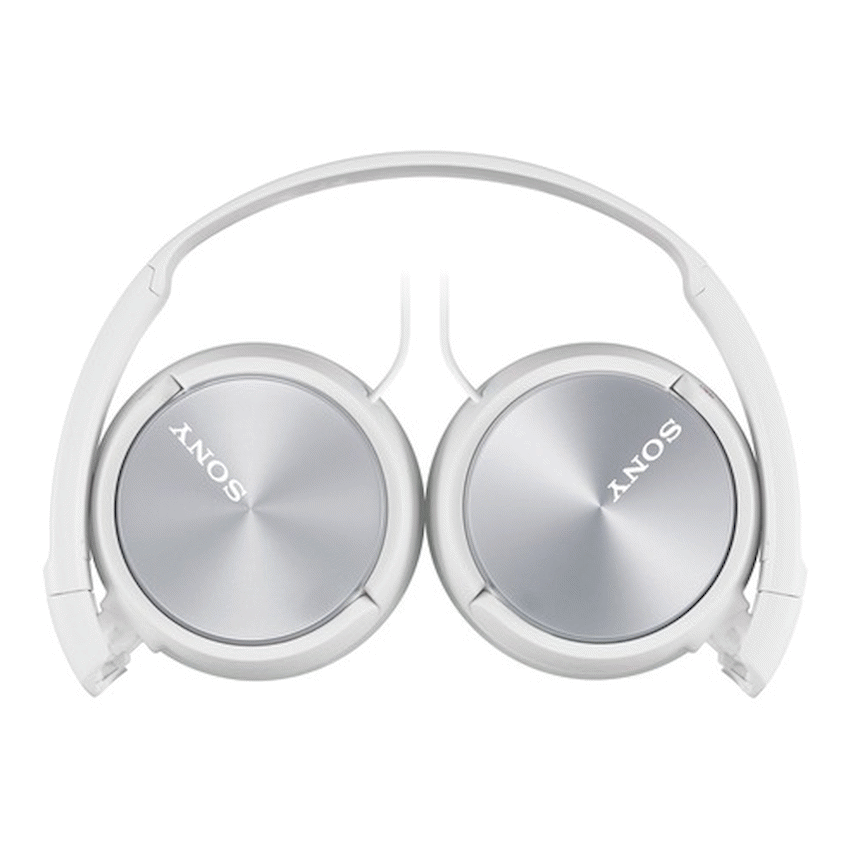 Sony MDR-ZX310AP (Black) Folding Aux Headphones with Mic