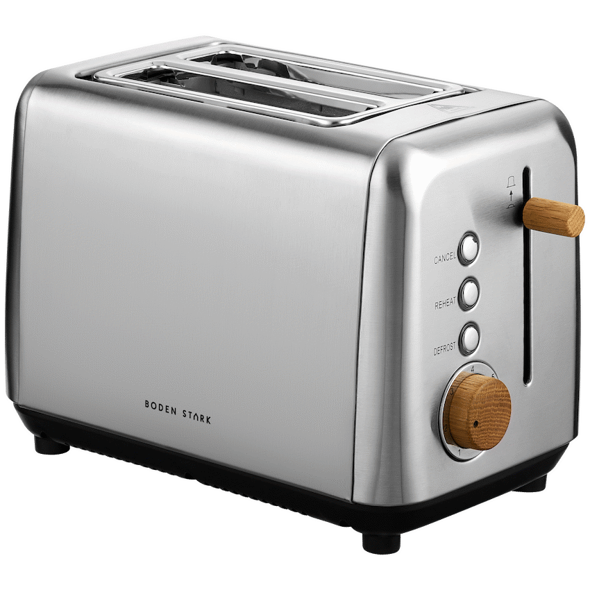 Boden Stark Anson Collection 2-Slice Stainless Steel Toaster - Guards On Duty Shop & Security Guards