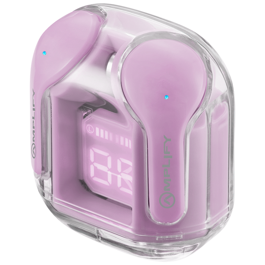 Amplify Lumina Series TWS Earphones - Purple - Guards On Duty Shop & Security Guards