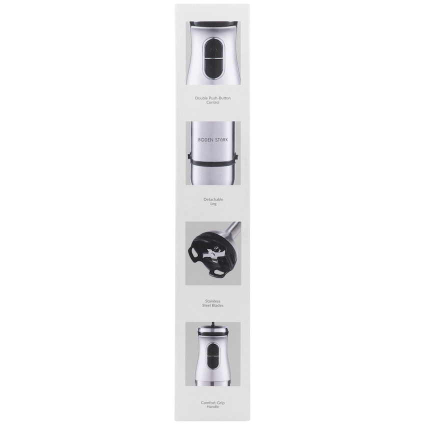 Boden Stark Stick Blender Silver