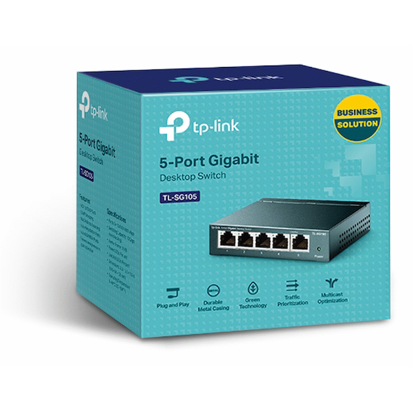 TL-SG105 5-Port Gigabit Desktop Switch