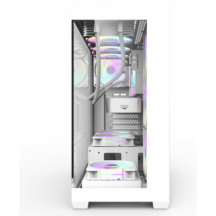 darkFlash DS900 ATX Computer Case - White - Guards On Duty Shop & Security Guards