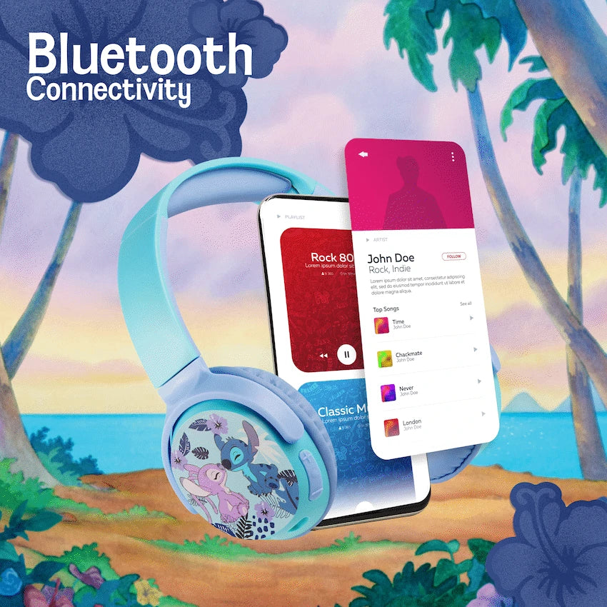 Disney Stitch Bluetooth Wireless Stereo Headphones - Guards On Duty Shop & Security Guards