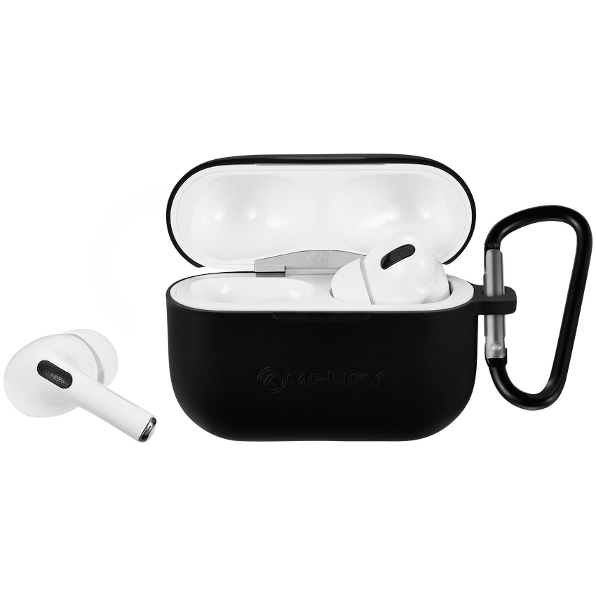 Amplify Note X Series TWS Earphones - White Case + Black Cover - Guards On Duty Shop & Security Guards