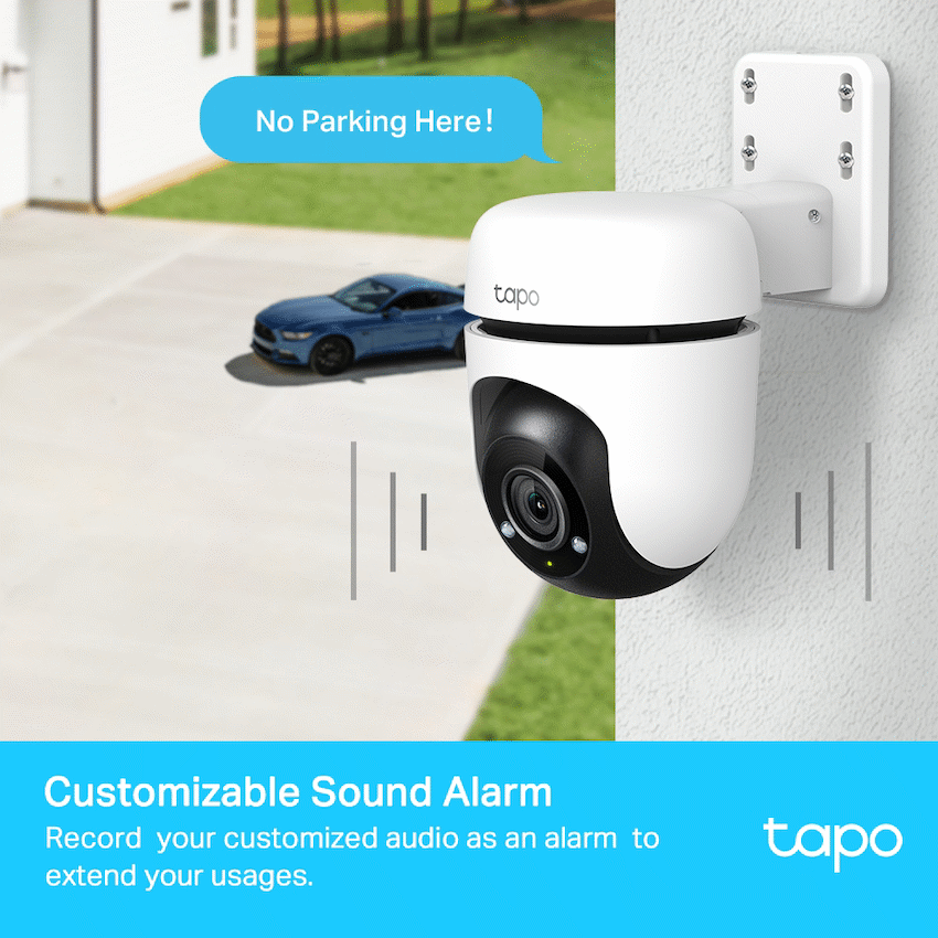 Tapo TP-Link Tapo C500 1080p Outdoor Pan/Tilt Security Wi-Fi Camera