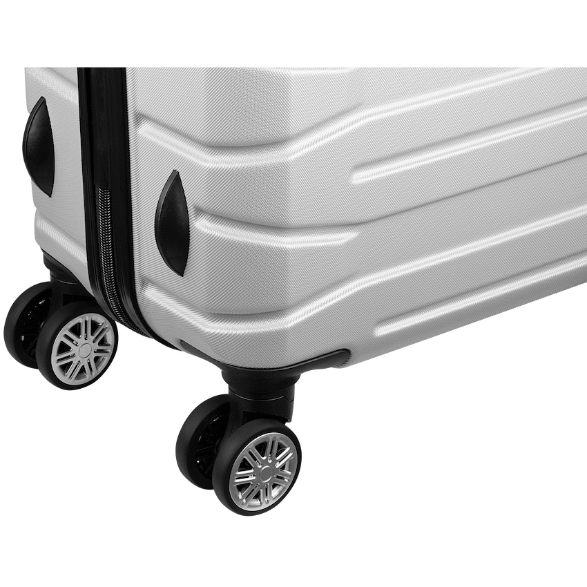Travelwize Cabana ABS 4-Wheel Spinner 65cm Luggage - Platinum
