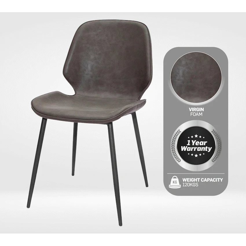 Everfurn Helix Dining Chair - Single