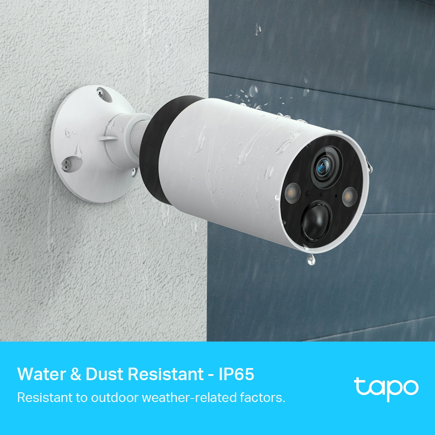 TP-Link Tapo C420S2 2K Smart Wire-Free Security Camera, 2 Camera System