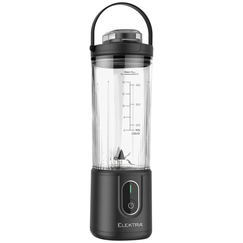 Elektra 400ml Plastic Personal Blender - Black - Guards On Duty Shop & Security Guards