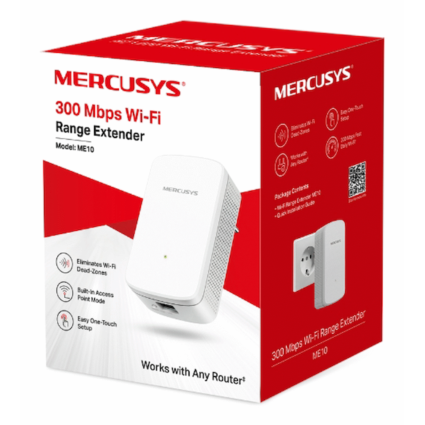 Mercusys TP-Link Mercusys ME10 300Mbps Wi-Fi Range Extender