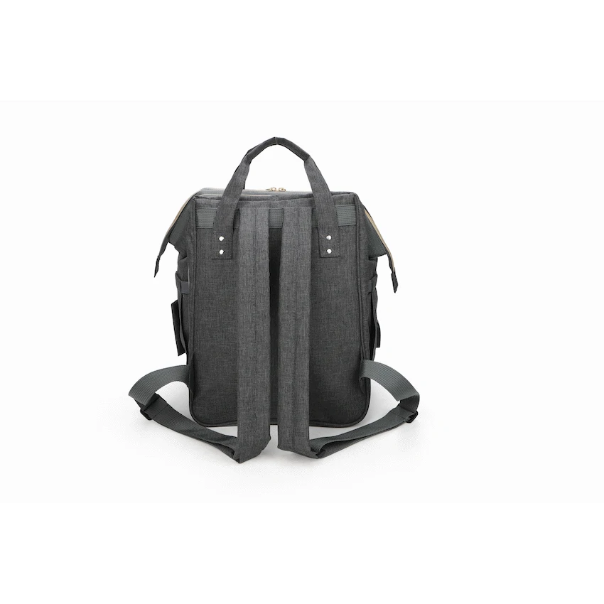 Totes Babe Alma Convertible Diaper Backpack - Dark Grey