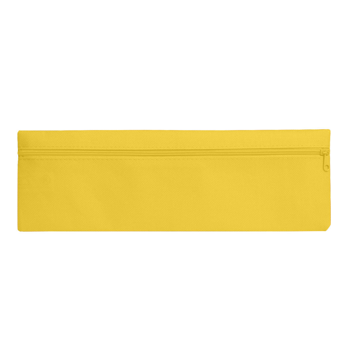 30cm Zip & Scribble Pencil Case - Yellow
