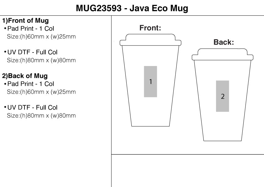550ml Java Eco Tumbler