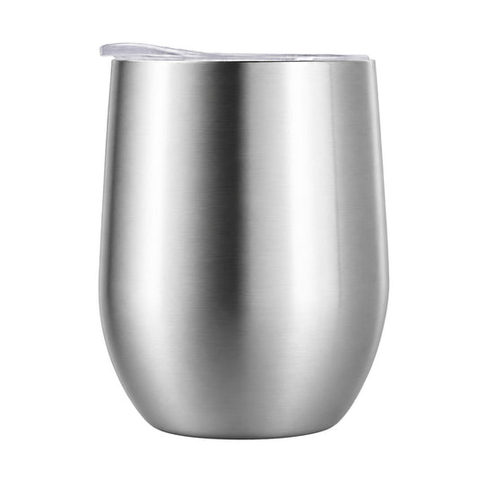 266ml Orkney Stemless Travel Mug - Silver
