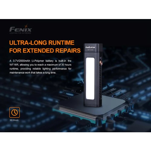 Fenix Flashlight WT16R 300 Lumens - Rechargeable