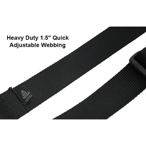 UTG Single Point Bungee Sling With QD Swivel - PVC-GB507B