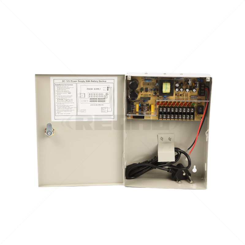 9 Channel 12VDC 10 Amp CCTV Power Supply