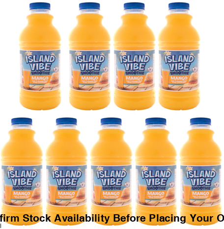 9 X 1L ISLAND VIBE 1 + 7 DAIRY BLEND Mango (Sold 9 X 1L Per Case) ISLAND VIBE Mango 1L