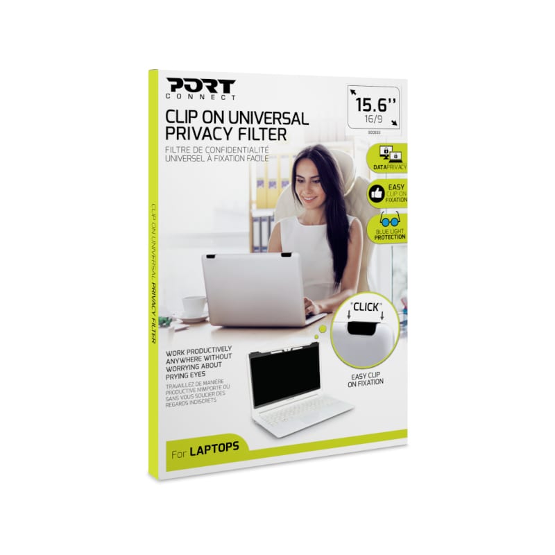Port Connect 2D Clip On Universal Privacy Filter 15.6" - Guards On Duty Shop & Security Guards