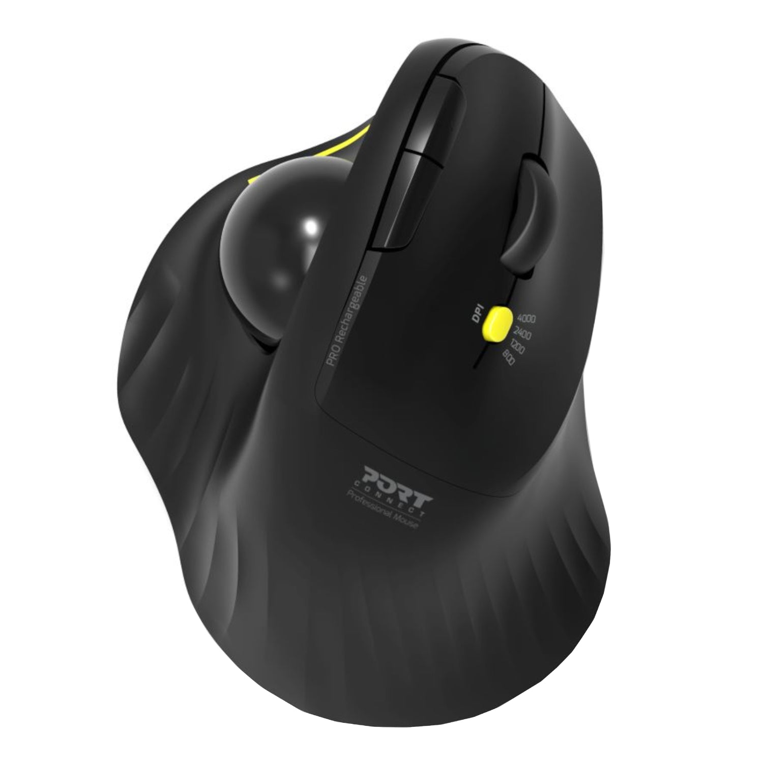 Port Connect Bluetooth + Wireless Rechargeable Ergonomic Trackball Mouse - Guards On Duty Shop & Security Guards