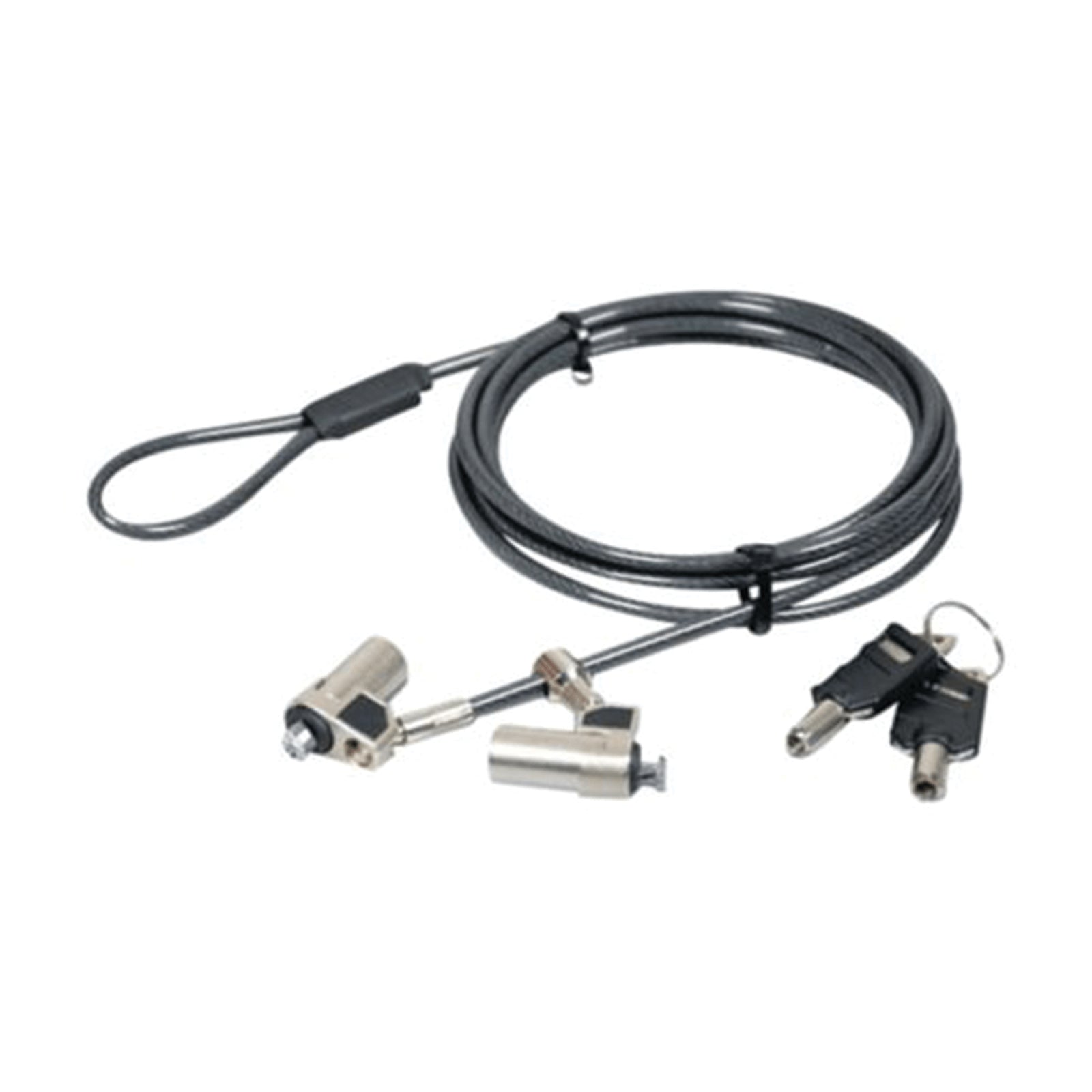 Port Security Cable Twin Head Keyed - Guards On Duty Shop & Security Guards