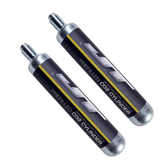JT Twin Pack 90G Prefilled CO2 Cannisters