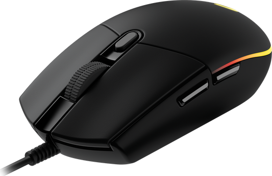 Logitech Gaming G102 LightSync Mouse 200DPI to 6000DPI adjustable optical sensor;black
