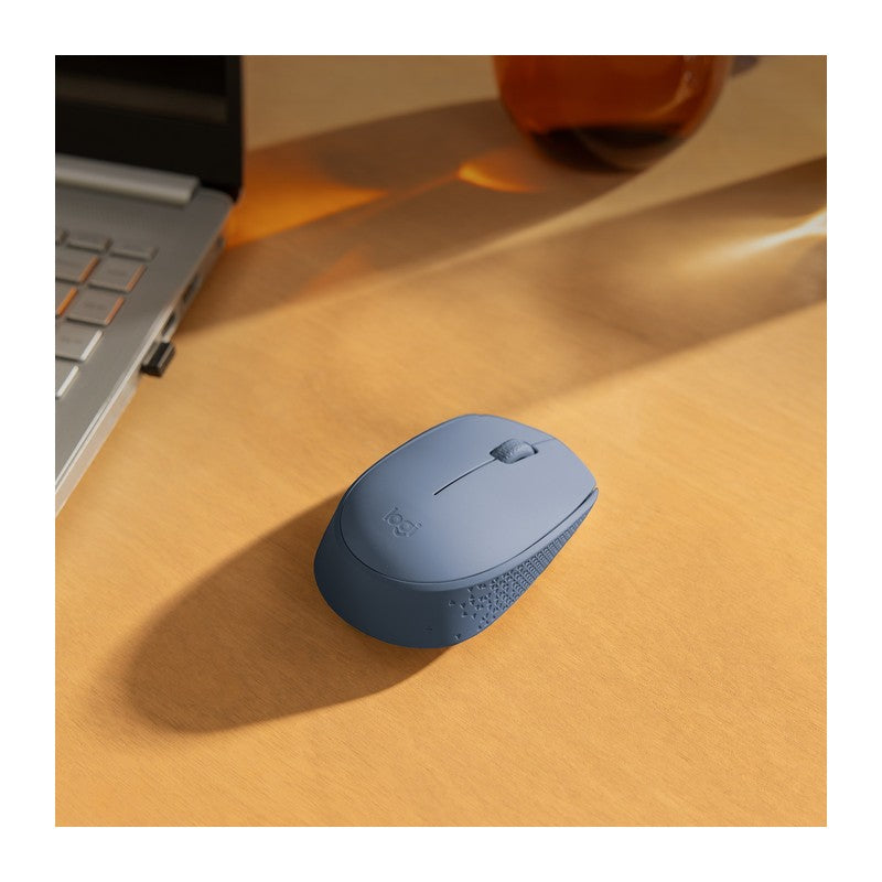 Logitech M171 Optical Wireless Office Mouse - Blue