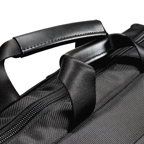 EVERKI LUNAR BRIEFCASE | Fits up to 18.4 inch laptops | Leather handles and accents | Trolley handle pass-through