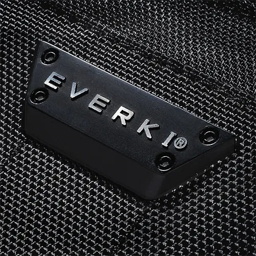 EVERKI LUNAR BRIEFCASE | Fits up to 18.4 inch laptops | Leather handles and accents | Trolley handle pass-through
