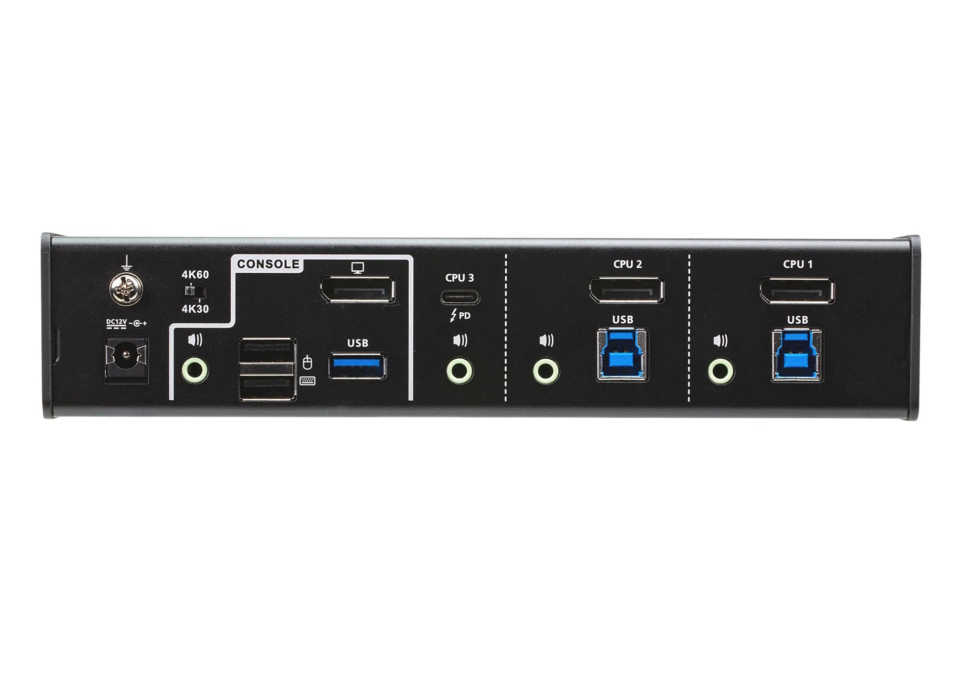 Aten USB-C 3-Port Display Port Hybrid KVMP Switch - Guards On Duty Shop & Security Guards