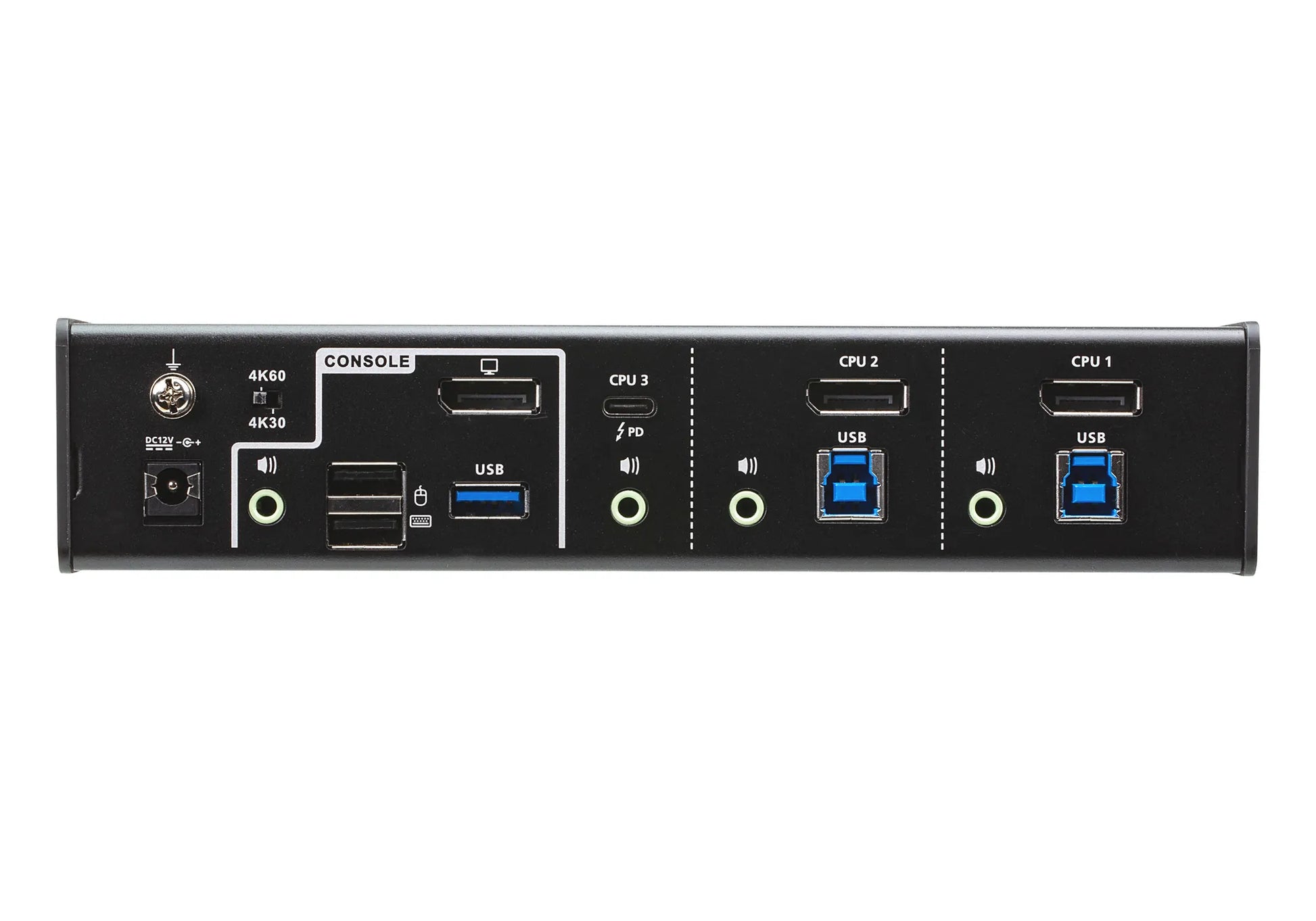Aten USB-C 3-Port Display Port Hybrid KVMP Switch - Guards On Duty Shop & Security Guards