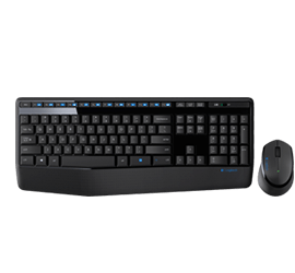 920-006489 - LOGI MK345 Wireless Combo FULL-SIZED with palm rest Not unifying