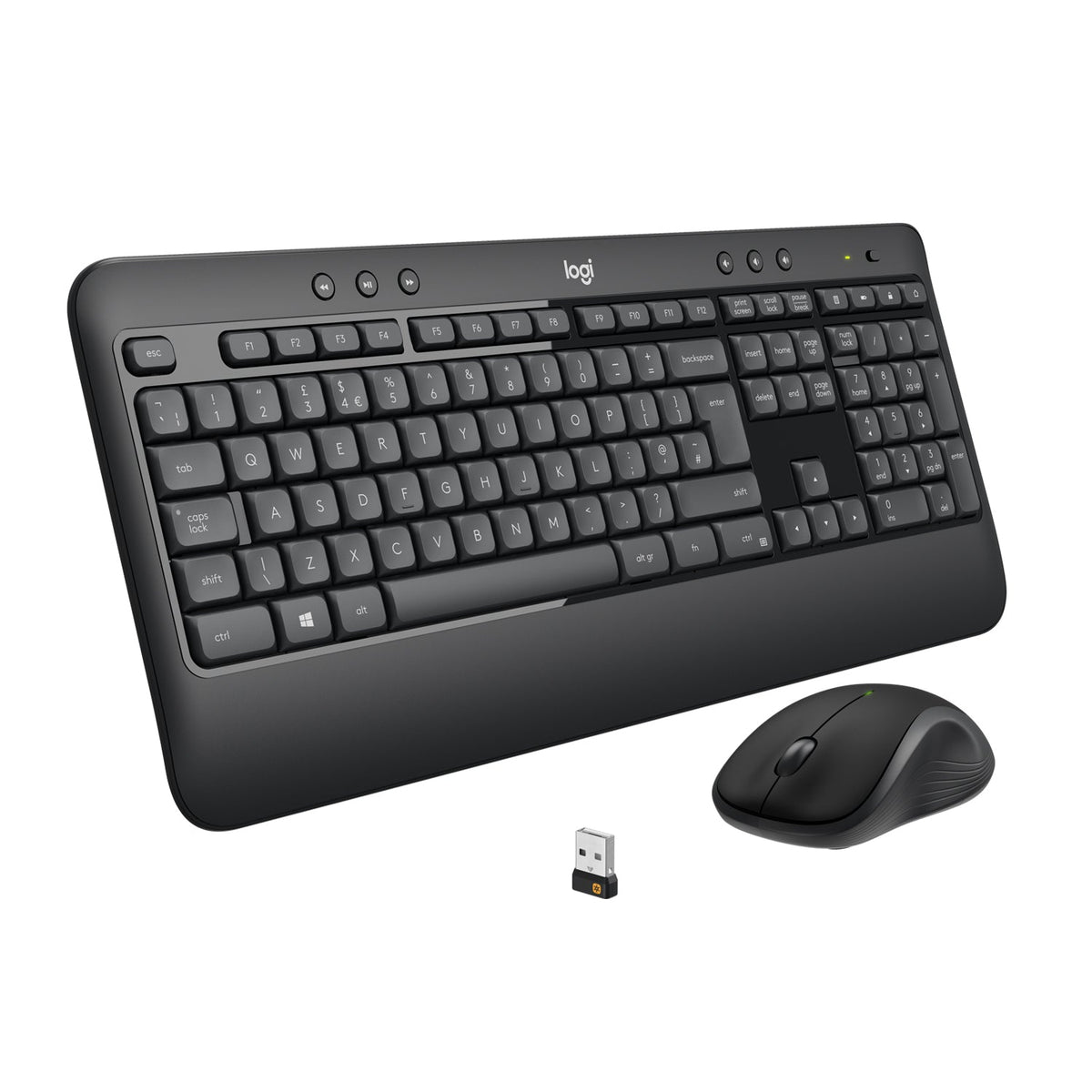 920-008685 - LOGI MK540 Wireless Keyboard and mouse Combo Unifying USB receiver