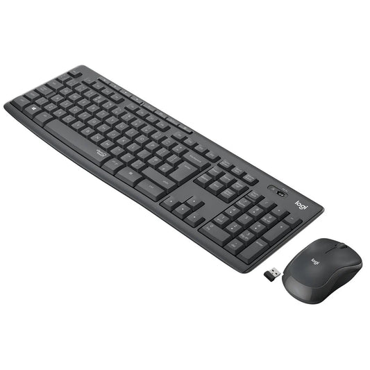 920-009800 - LOGI MK295 Wireless keyboard  and mouse Combo Desktop Silent GRAPHITE