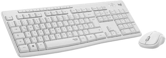 Logitech Mk295 White Wireless Keyboard &Amp; Mouse Combo