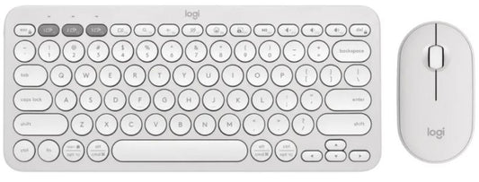 Logitech Pebble 2 Keyboard &Amp; Mouse Combo - White