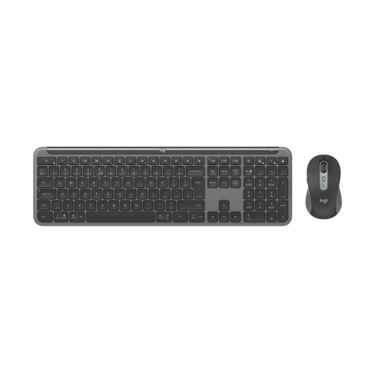920-012490- LOGITECH® MK950 SIGNATURE SLIM COMBO CONNECT VIA BLUETOOTH OR LOGI BOLT USB- GRAPHITE