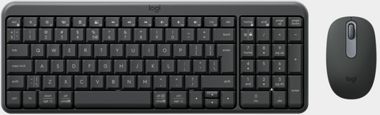 Logitech Black Mk250 Wireless Mouse And Keyboard Combo