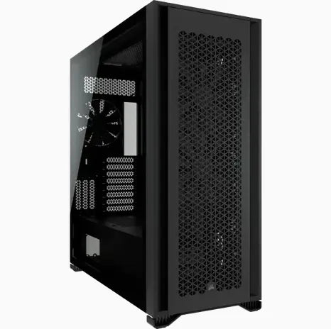 7000D Airflow Black Tempered Glass Full Tower; 6x 3.5'' | 4x 2.5'' Drive Bays ; 480mm Radiator Compatible; 3x140mm fan incl