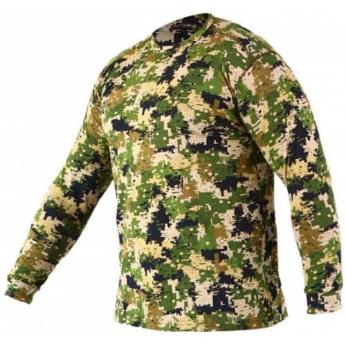Sniper Mens T-shirt Long Sleeved - Pixelate - XL