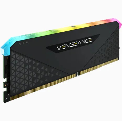 Corsair VENGEANCE® RGB RS 8GB (1 x 8GB) DDR4 DRAM 3200MHz C16 Memory Kit; 16-20-20-38; 1.2V; Black