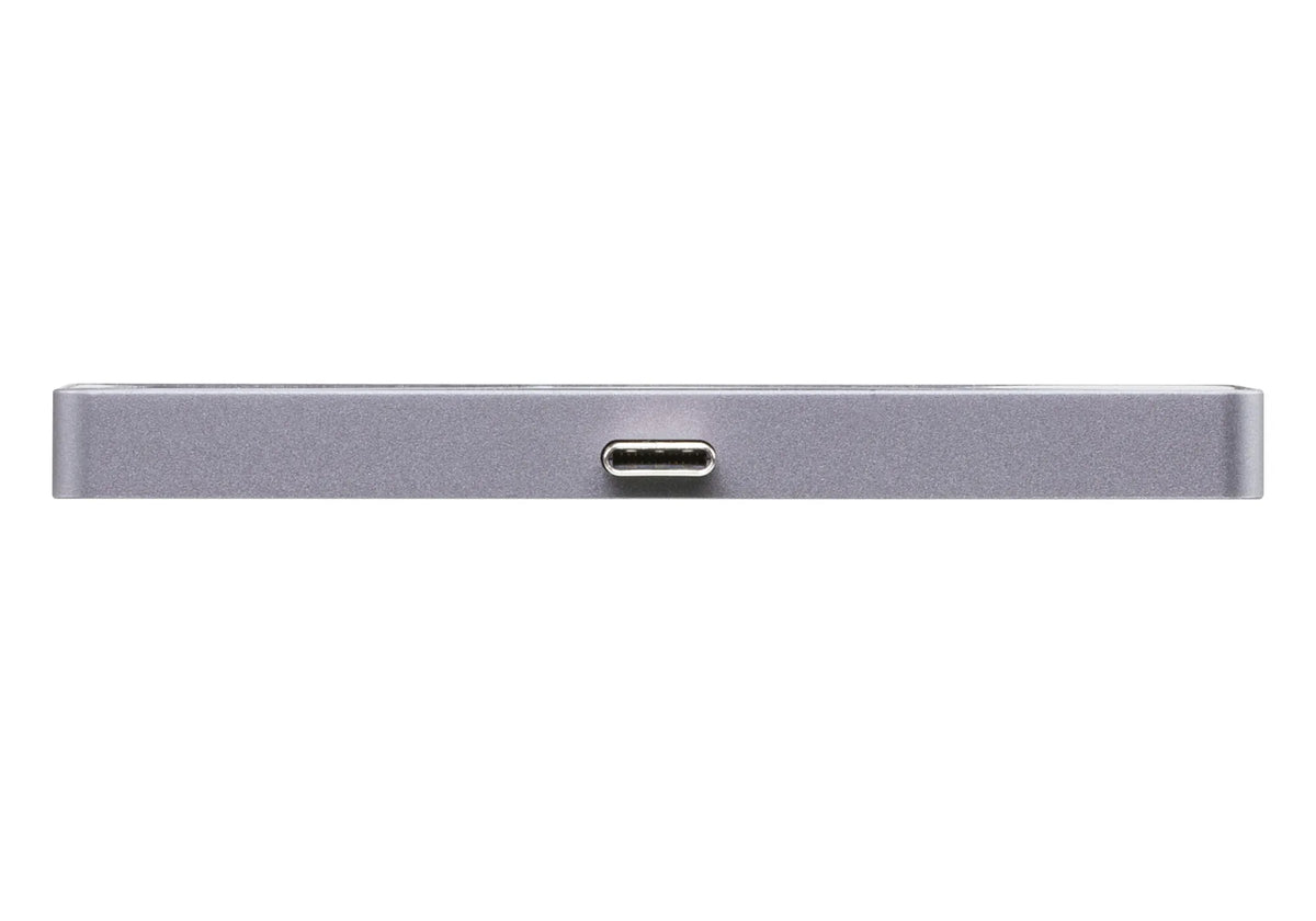 ATEN Dock; USB-C 5-in-1 Travel Dock with Power Pass-Through - 1 x audio port; 2 x USB Type-A ports; 1 x HDMI; 1 x USB-C