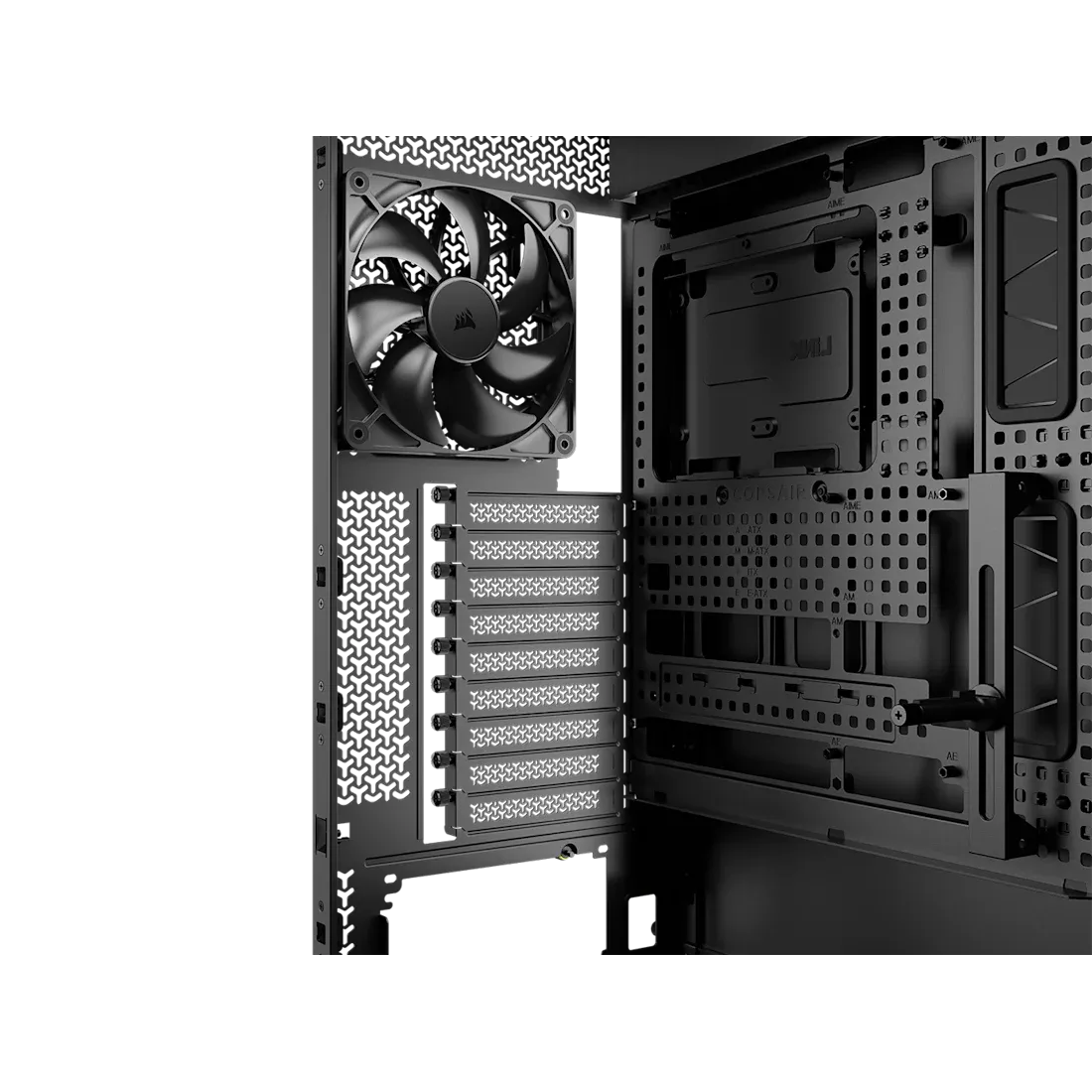 CORSAIR FRAME 5000D WORKSTATION Modular Mid-Tower PC Case; ATX; SSI-EEB/CEB - Black