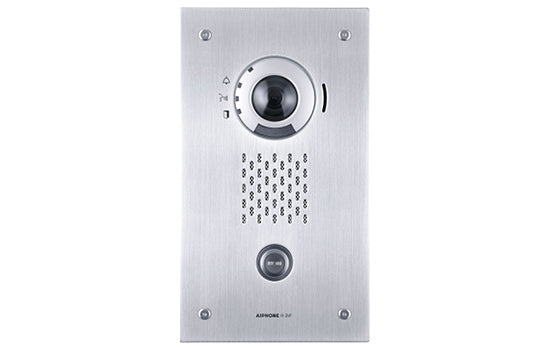 IX-DVF IP 1Button Video Door Station - stainless steel, flush mount, PoE